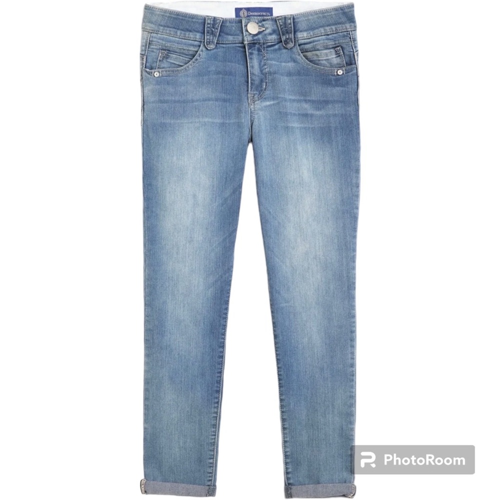 Democracy Karessa Ab Solution Capri Skinny Jeans/Indigo Size 14